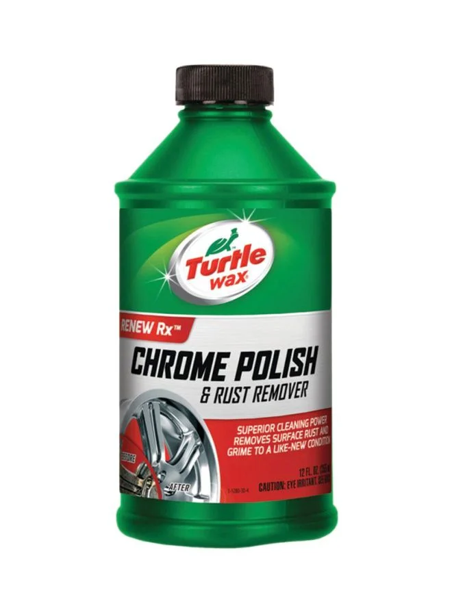 Premium Chrome Polish and Rust Remover for Automotive Metal Surfaces (300 mL) fkftr
