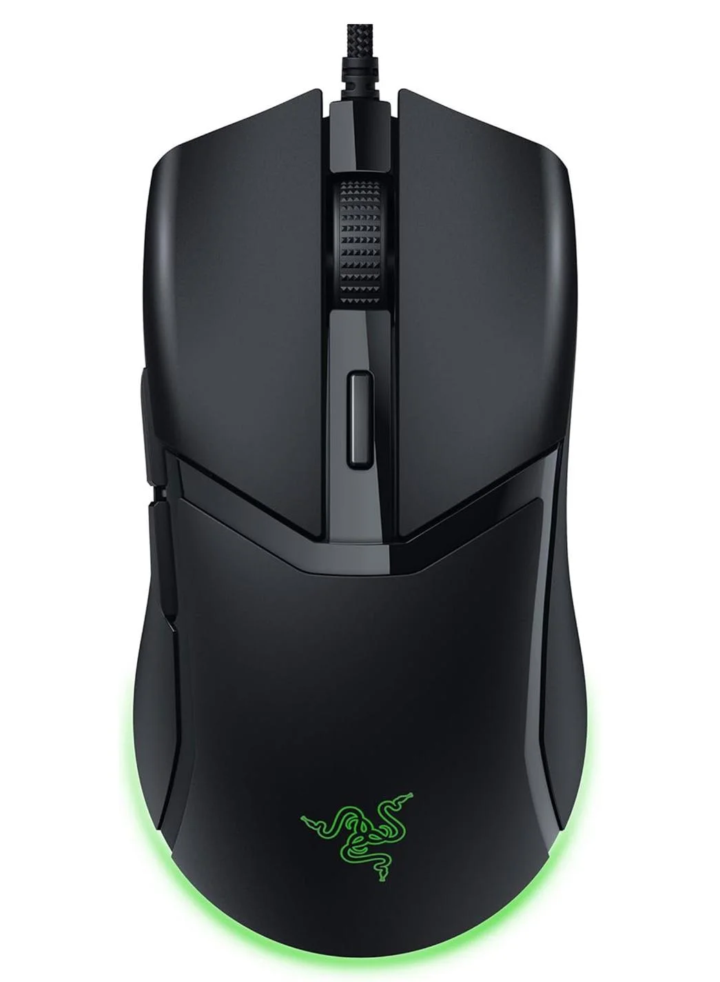 Premium Lightweight Wired Gaming Mouse with 8500 DPI Optical Sensor and RGB Lighting (Black, 58g) qme3x