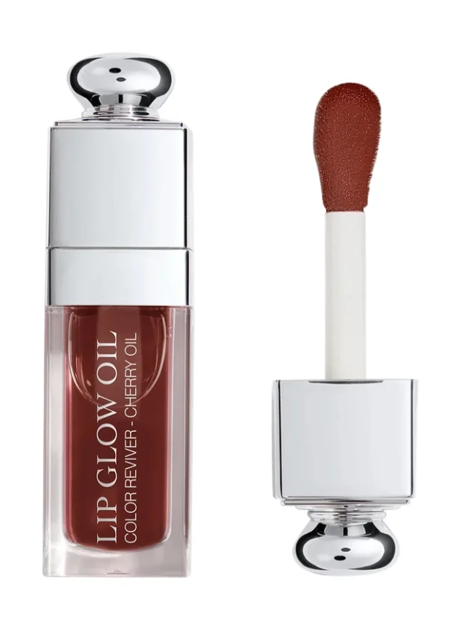 Luxury Lip Glow Oil Moisturizing Tinted Lip Treatment (Mahogany, 6 mL) sf61x