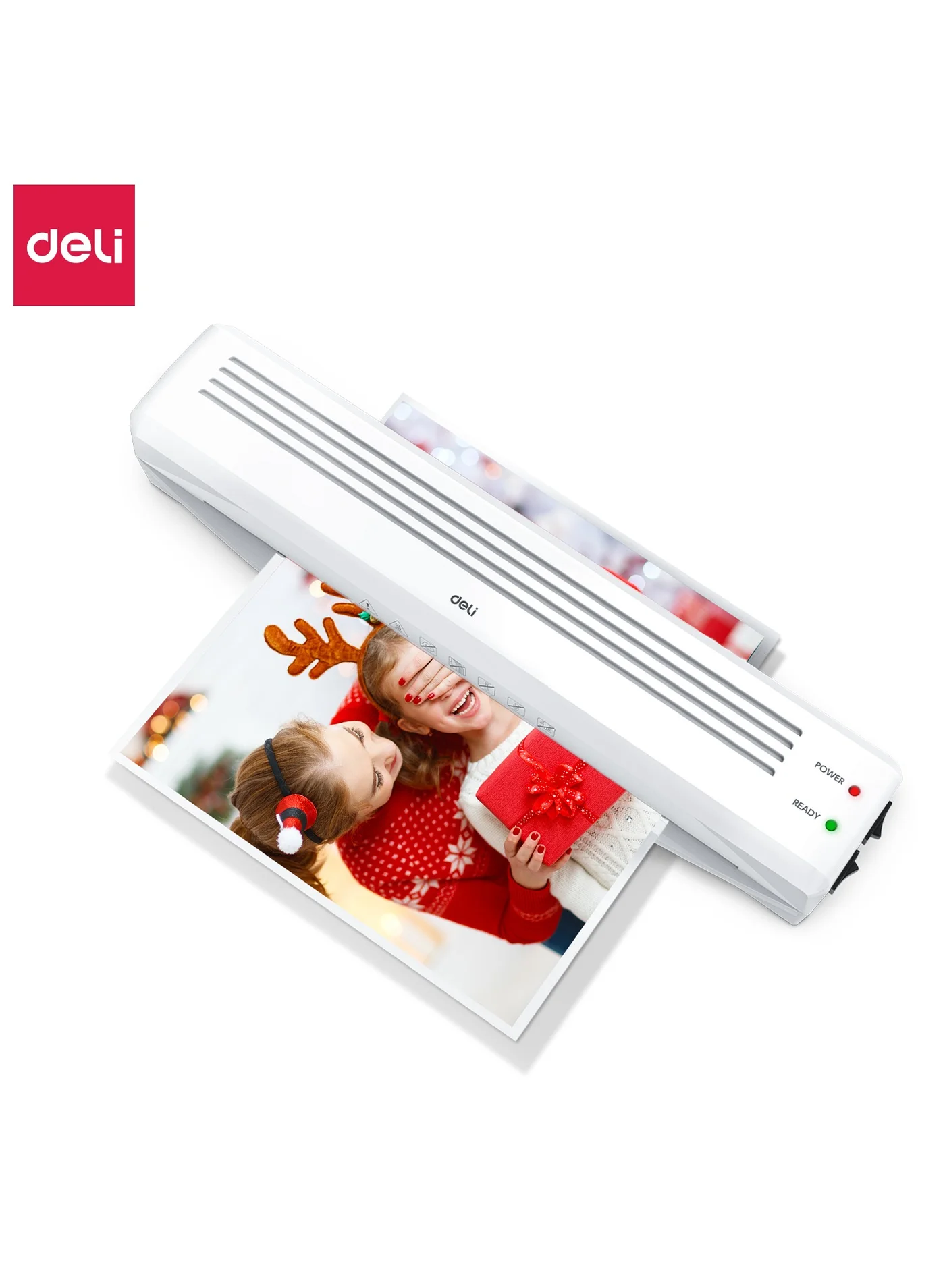 Deli E14379 Thermal Laminator Machine for A3 Documents, Professional Office and Home Laminating Tool (260mm/min Speed) i3ani