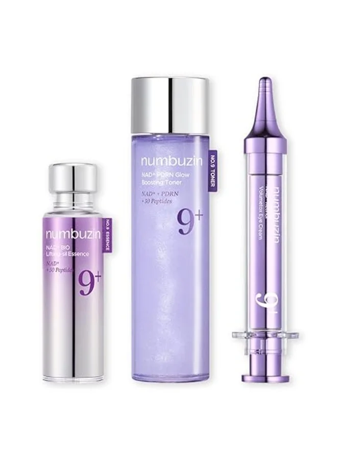 numbuzin No.9 NAD+ Bio-Lifting Trio Firming and Wrinkle Care Set (3 Piece Set) 0uyd3