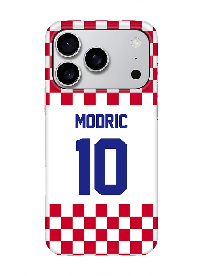 Stylizedd Magnetic Protective Case for 17 Pro (Matte Finish, Croatia Football Design, Slim Fit) 59zm9