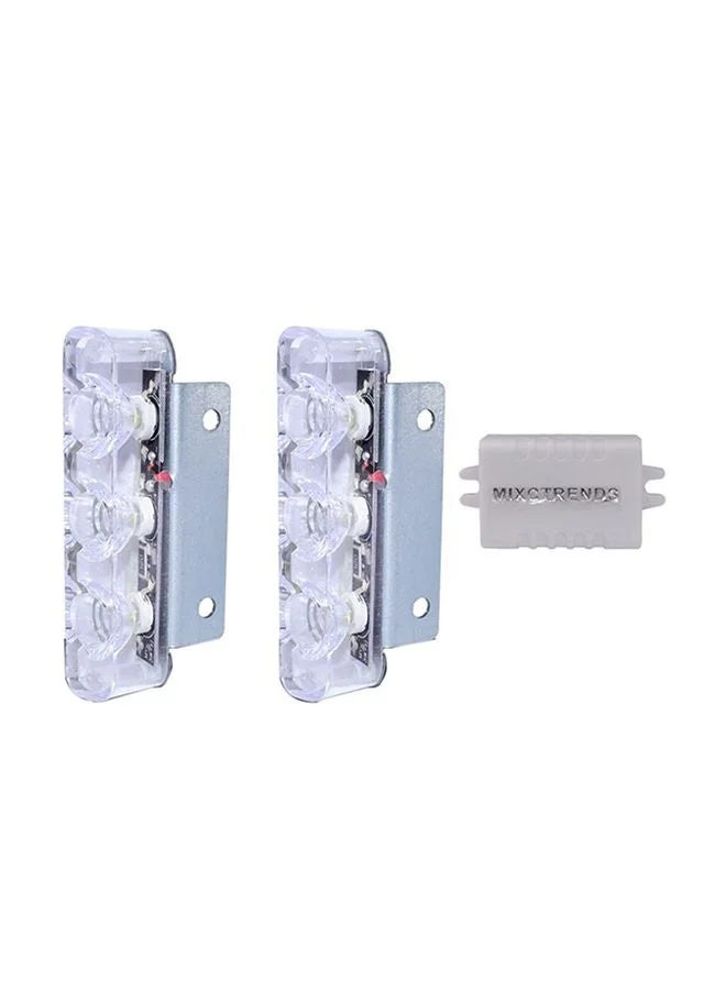 MUNTAQI LED Strobe Flashing Lights High-Intensity Emergency Warning Signal (12V, 1 Piece) 9c684