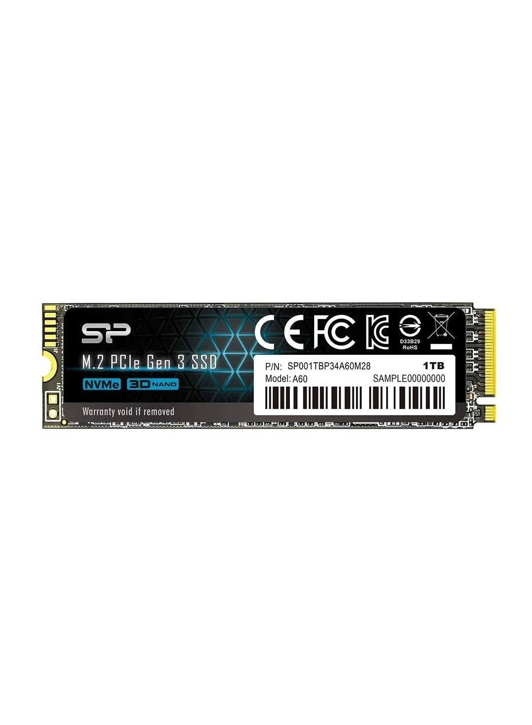 Premium NVMe M.2 2280 Internal SSD (1TB, PCIe Gen3x4, 3D NAND, High-Speed Storage for PC and Laptop) exmwj