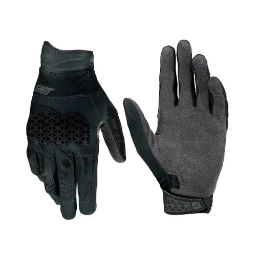 Premium Motocross Racing Gloves Lightweight Breathable Protective Gear (Black, Large) cb5w8