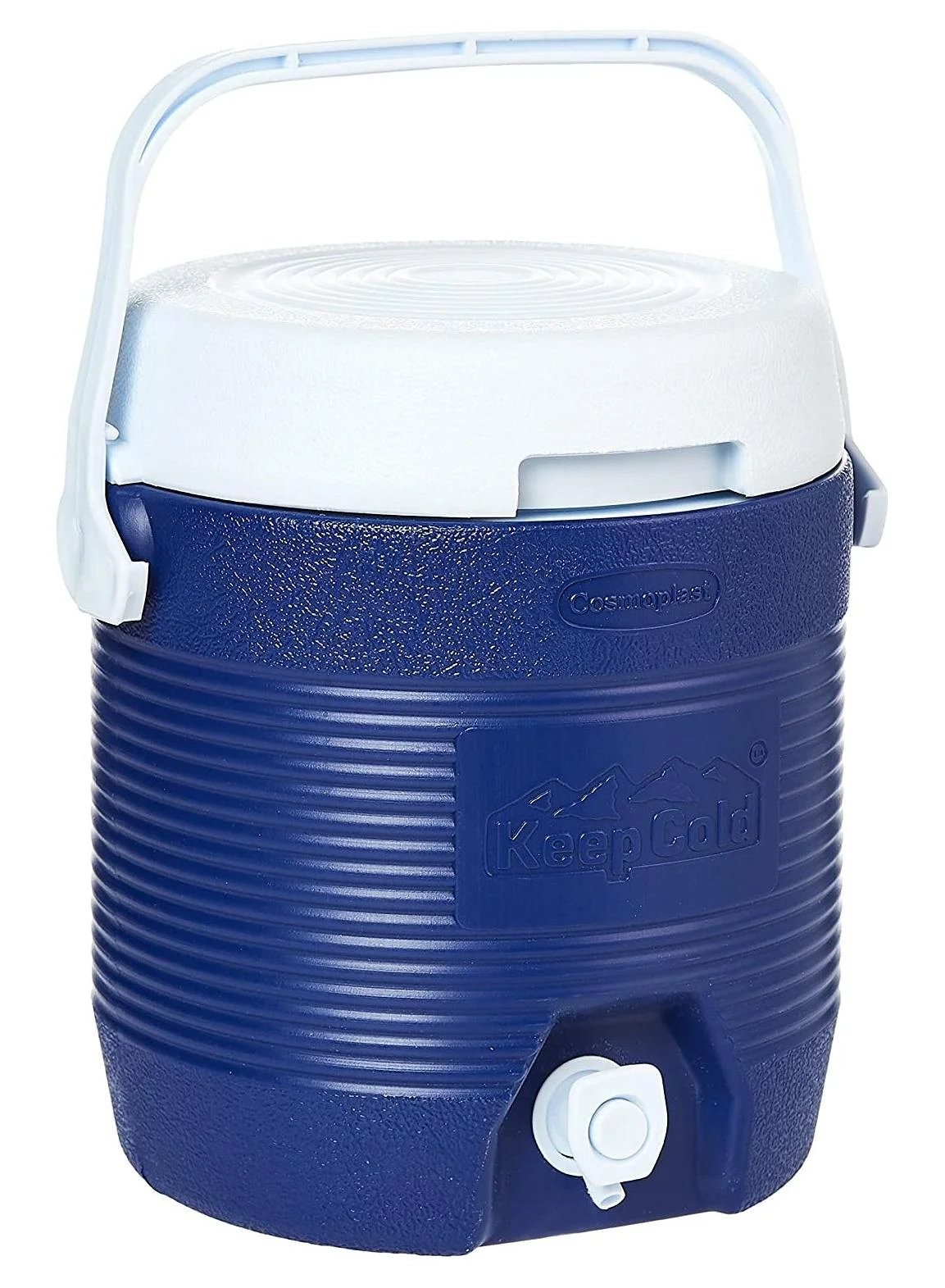 Cosmoplast Insulated Water Cooler Jug Premium Thermal Beverage Dispenser (Blue, 6 Litres) e25h9