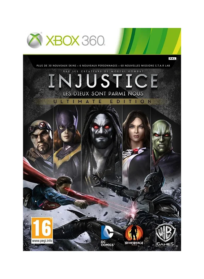 Injustice Ultimate Edition Action and Shooter Game for Console 360 (International Version) jqlp9