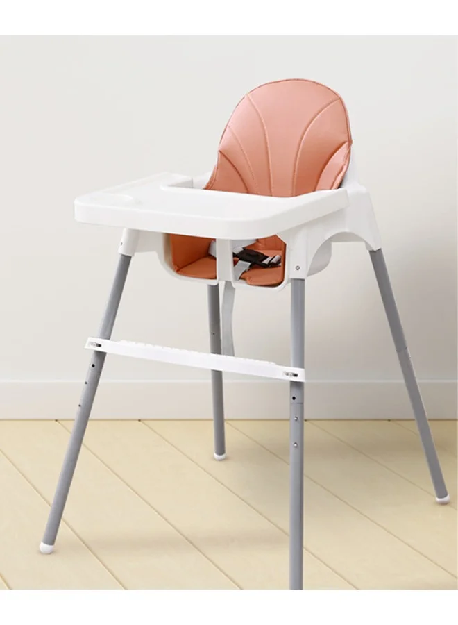 NKX Adjustable High Chair with Dining Tray and Safety Belt (Premium Kids Feeding Seat) nk5hn