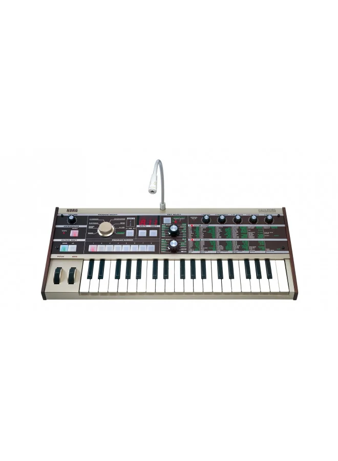 Professional Analog Modeling Synthesizer with Vocoder and 37-Key Keyboard (Compact Design) bmggq