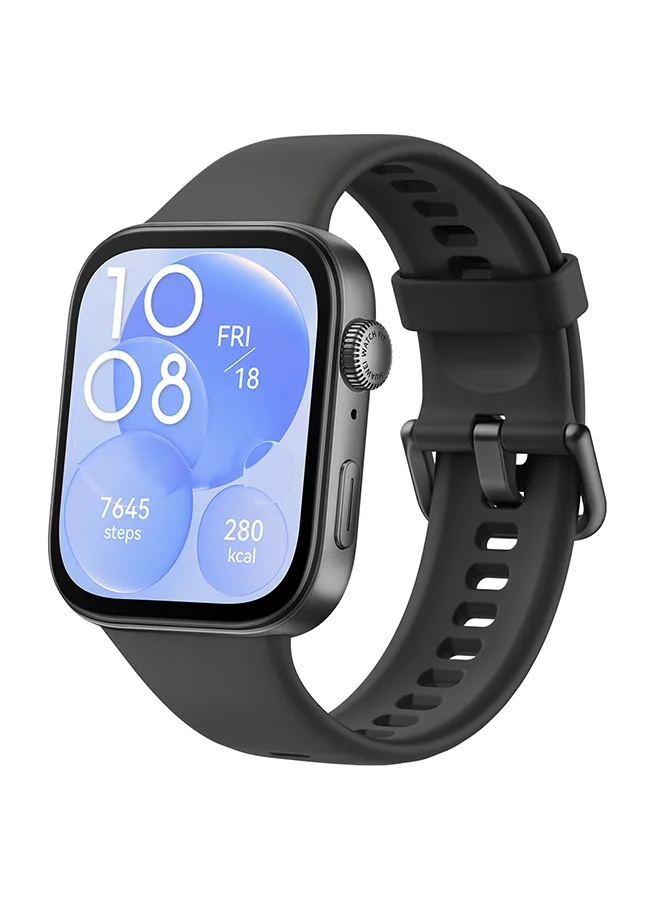 Smart Fit 3 Smartwatch 1.82 Inch AMOLED Display Premium Fitness Tracker with Health Monitoring (Black) cioqk