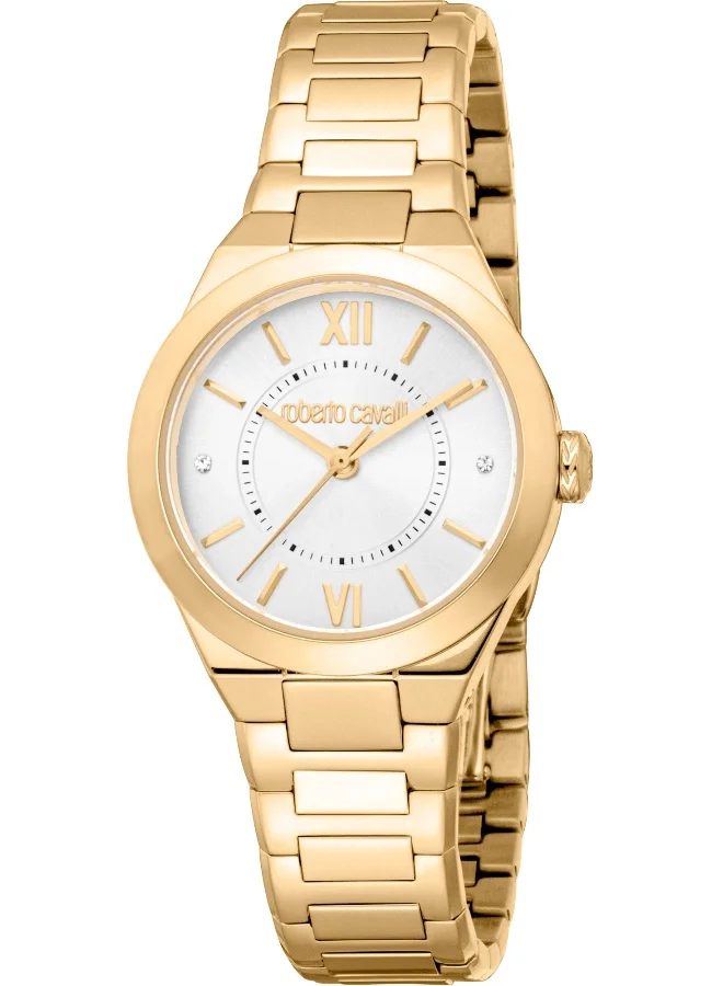 Premium Stainless Steel Analog Quartz Watch for Women (Silver, 3-Hand Display) ukd9t