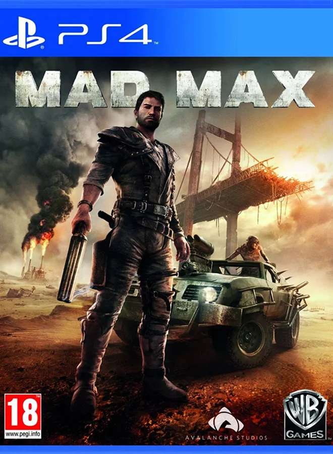 Mad Max Action Adventure Game for Console (International Version, PlayStation 4) o74xq