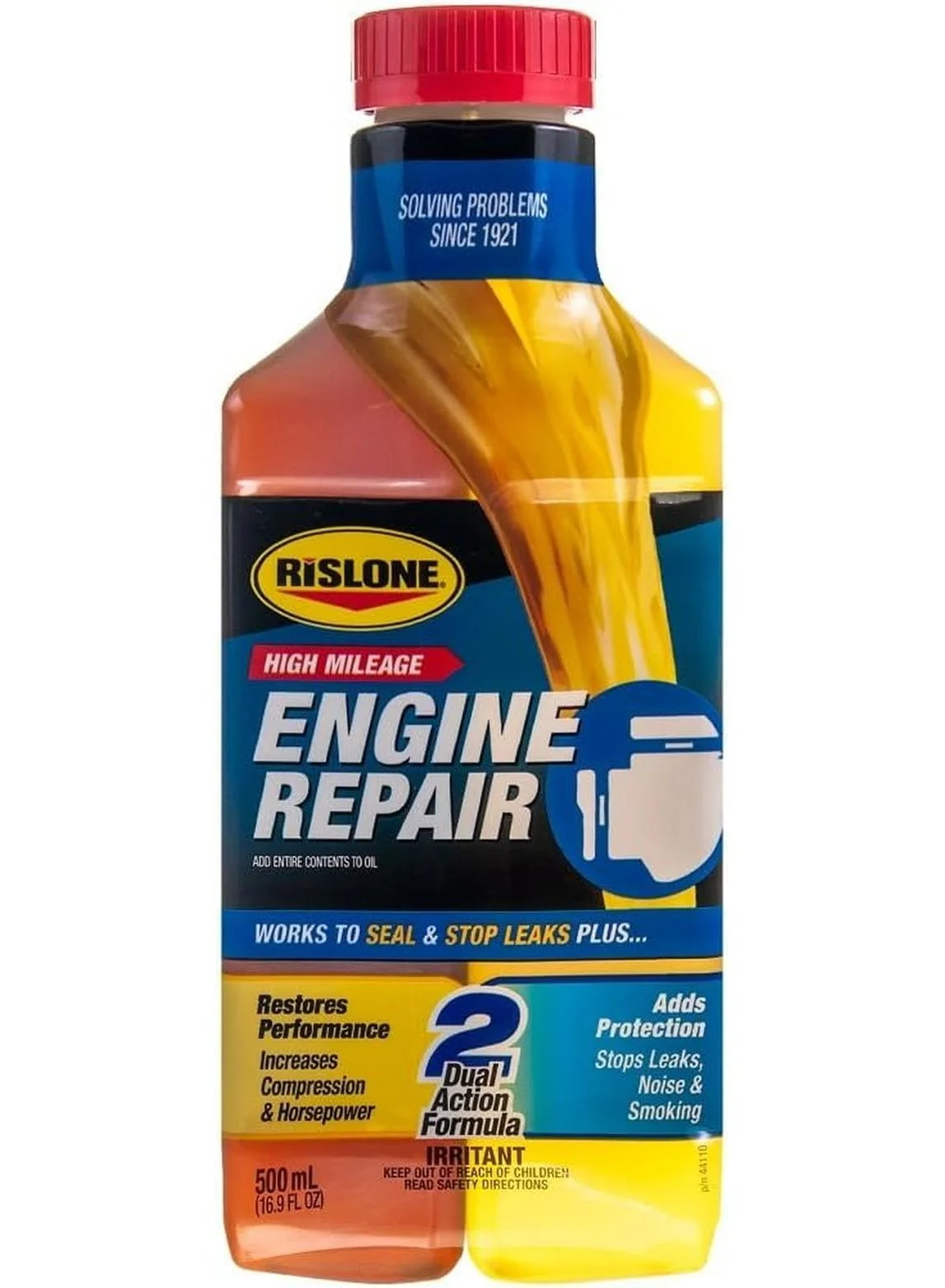 Rislone Engine Repair Additive Premium Performance Treatment for Gasoline and Diesel Engines (500 mL) 3cllh