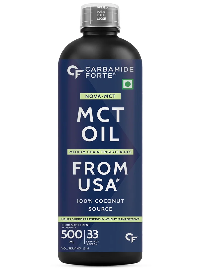 Premium Pure C8 MCT Oil Derived From Coconut For Keto And Paleo Diets (500 mL) 2cmva
