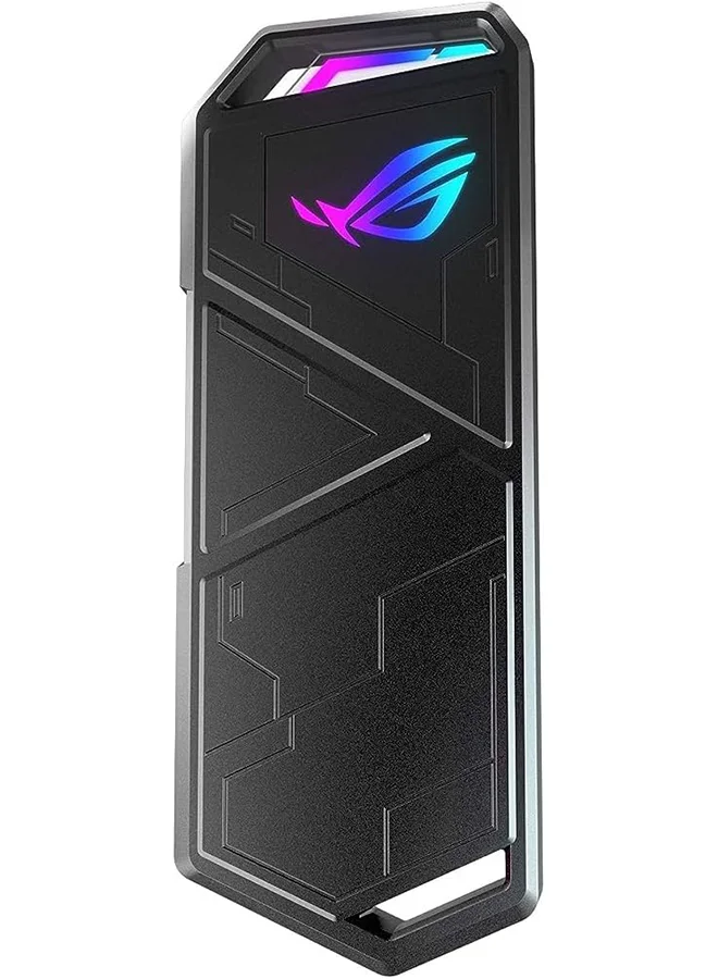 Premium M.2 NVMe SSD External Portable Enclosure, USB 3.2 Gen 2 Type-C, 10 Gbps High-Speed Data Transfer (Black, Supports up to 8 TB) 80fu7