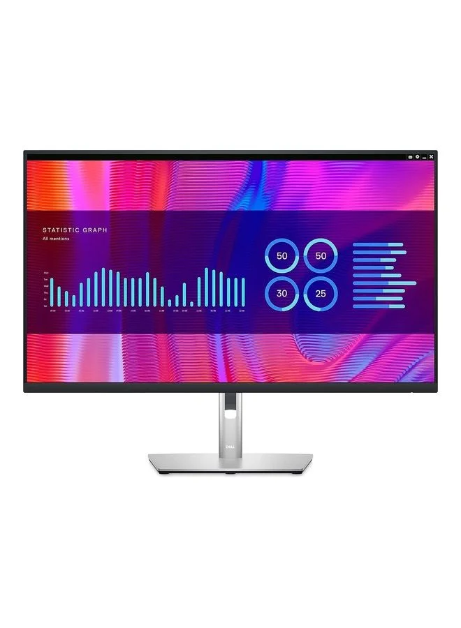 Premium 31.5-inch QHD IPS USB-C Hub Monitor with 90W Power Delivery and 60Hz Refresh Rate (Black, 80 cm) bxfof