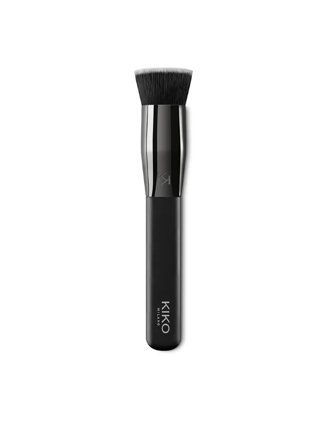 Premium Round Foundation Brush Professional Makeup Applicator for Liquid and Cream Formulas (1 Piece) pbzu3