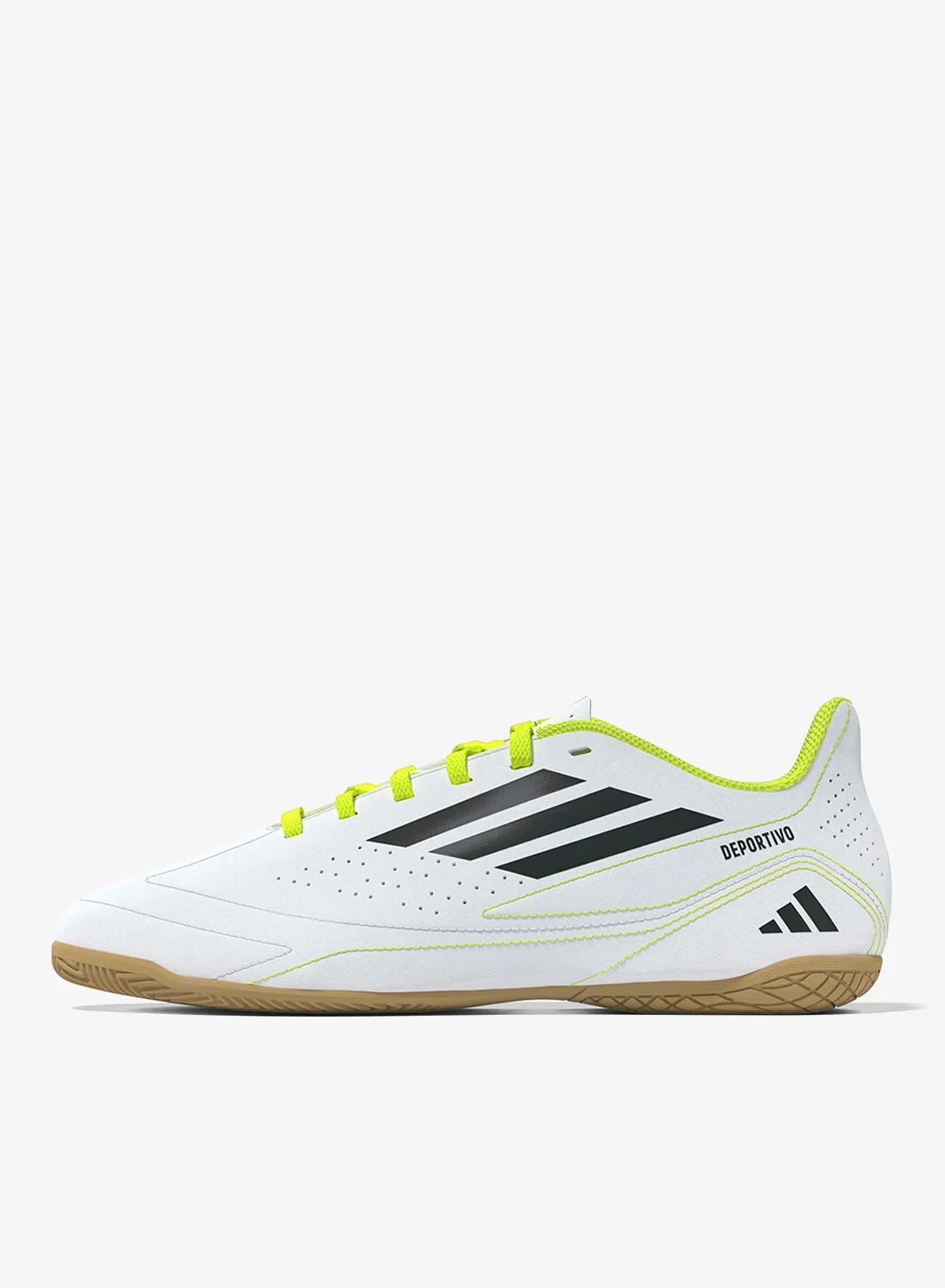 Sport Deportivo III IN Indoor Soccer Shoes Premium Lightweight Athletic Footwear (Black, 42 EU) vk71e