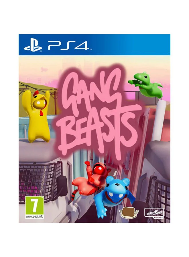 Skybound Games Gang Beasts Adventure Game (Physical Disc for Console 4) - Multiplayer Party Action 2lk9o