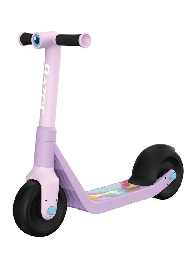 Junior Kick Scooter Three-Wheel Design for Kids (Pink, 1 Unit) 7i55j