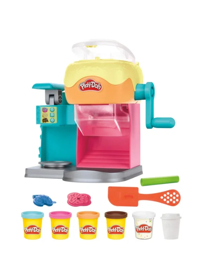 Creative Dough Donut Shop Playset with Play Food Accessories and Modeling Tools (Kids, 1 Set) uezgb