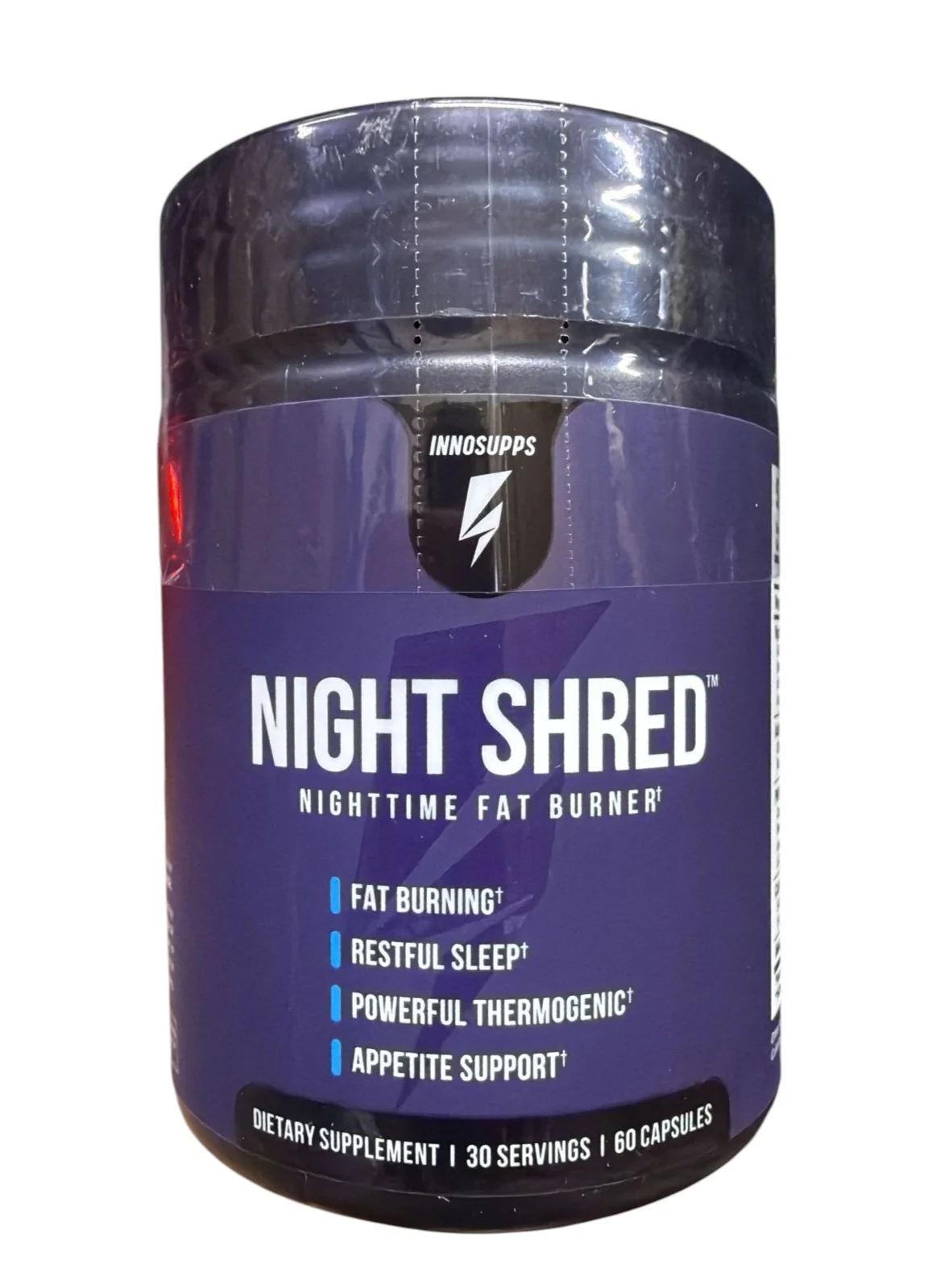 INNOSUPPS Night Shred Premium Sleep and Metabolism Support Formula with Ashwagandha and Melatonin (60 Vegetarian Capsules) xnxas