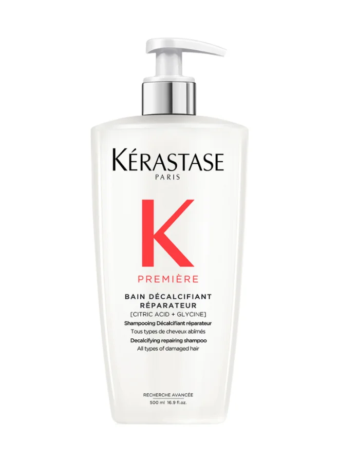 Premium Decalcifying & Repairing Shampoo for Damaged Hair with Citric Acid and Glycine (500 mL) udlsb