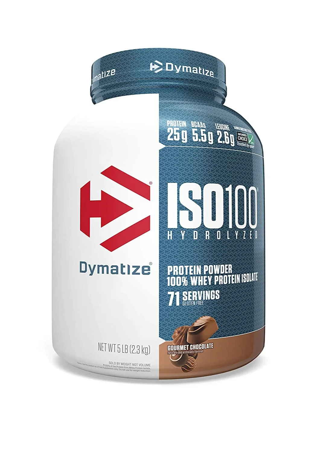 Premium Whey Protein Isolate Powder Gourmet Chocolate (2.27 kg) abzr2