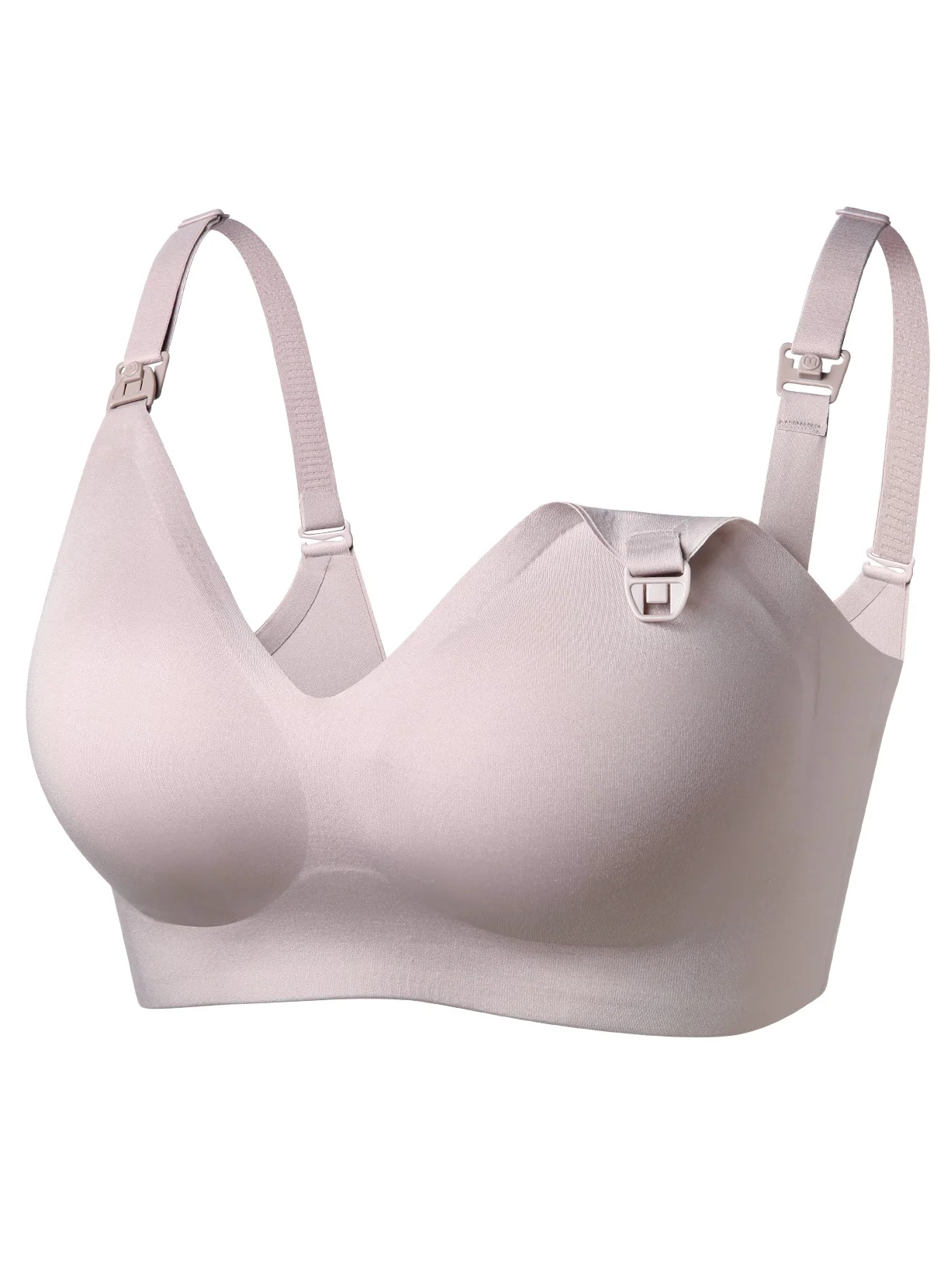 Premium Seamless Maternity Nursing Bra Ultra Comfort Breastfeeding Support (For Women, Pack of 1) h9j1a