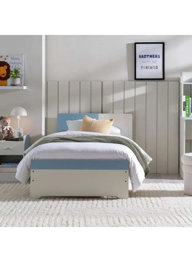 Pan Home Bella Kids Single Bed with 4 Drawer Storage (Blue, 90x190 cm) o9mfq