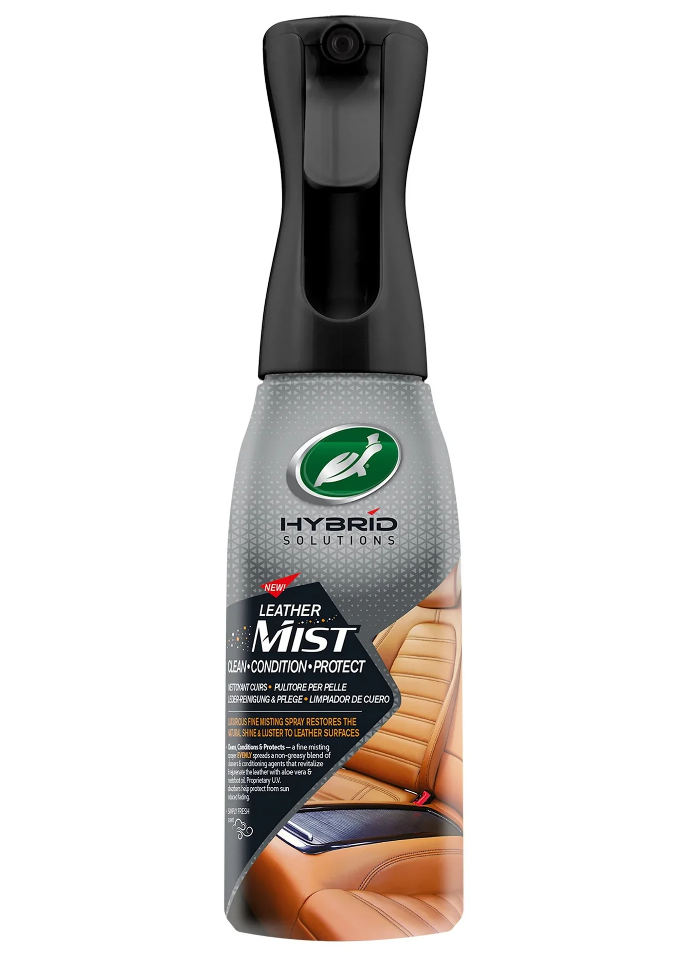 Hybrid Solutions Car Leather Cleaner and Conditioner Misting Spray (591 mL) 2gad2