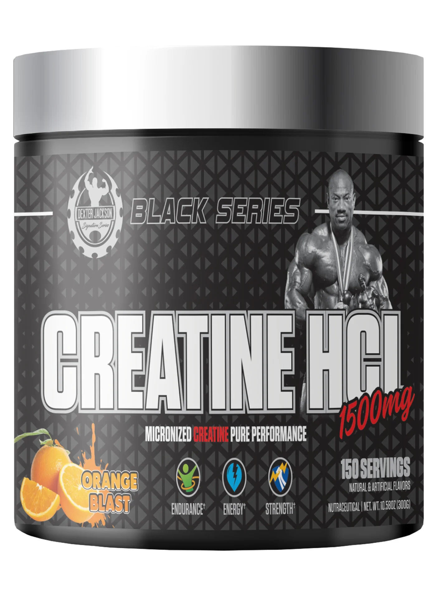 Dexter Jackson Creatine HCL Micronized Powder Premium Performance Supplement (Orange Blast, 1500mg) lybcn