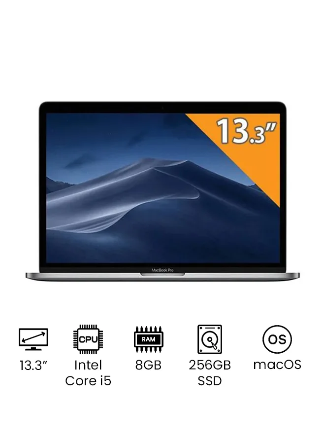 Premium Smart Laptop 13.3-Inch Professional Notebook (Space Grey, 8GB RAM, 256GB SSD, Intel Core i5) va5f8