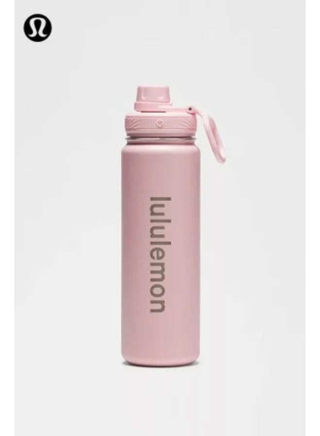 Premium Stainless Steel Vacuum Insulated Sports Water Bottle Double-Walled Thermal Flask for Hot and Cold Drinks (710 mL) f4k36