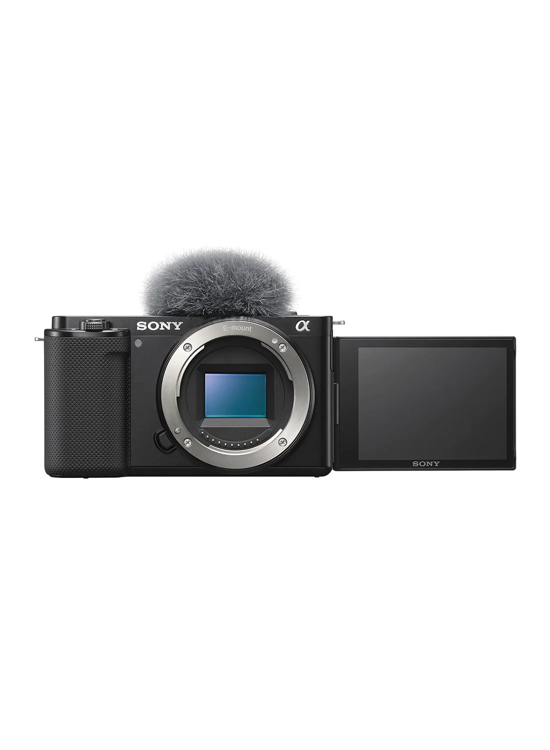 Premium Interchangeable-Lens Mirrorless Vlog Camera 24.2MP APS-C Sensor 4K Movie Recording (Black, Body Only) vqrr7