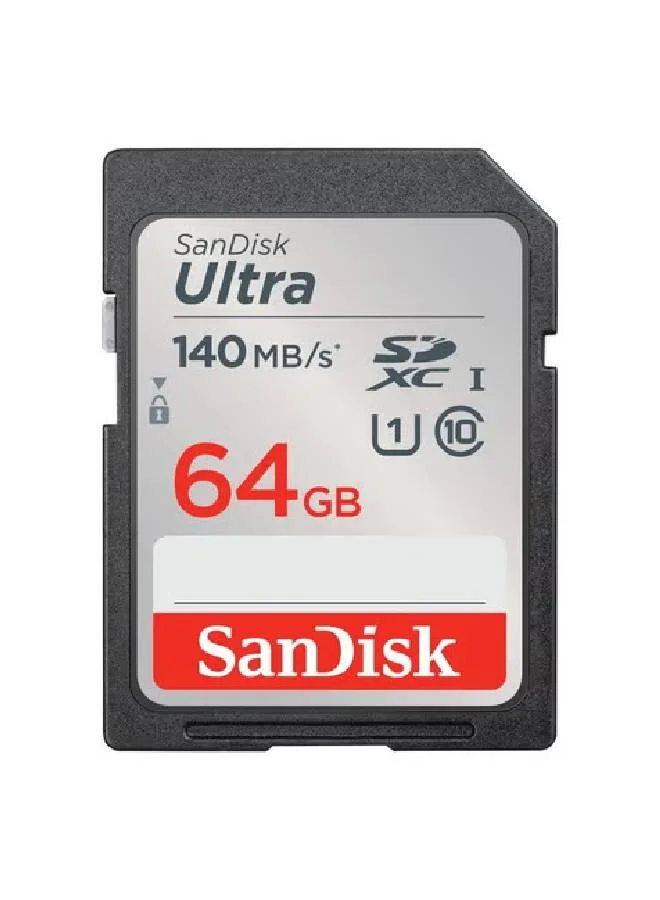 Premium Ultra SDXC UHS-I Memory Card High-Speed Data Storage (64 GB) hi2vp