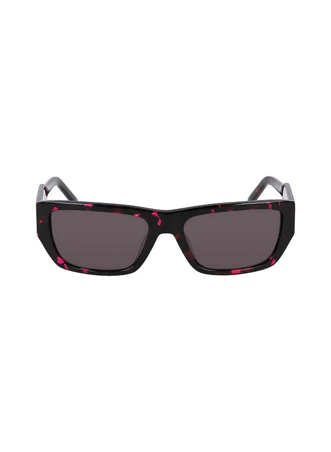 Premium Rectangular Sunglasses for Women Lightweight UV Protection Fashion Eyewear (Black, 56 mm) c6ty5