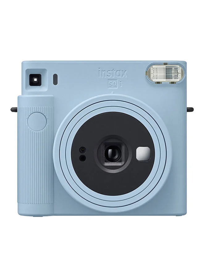 Premium Instant Film Camera Square Format Autofocus Compact Design (White) y3bwz