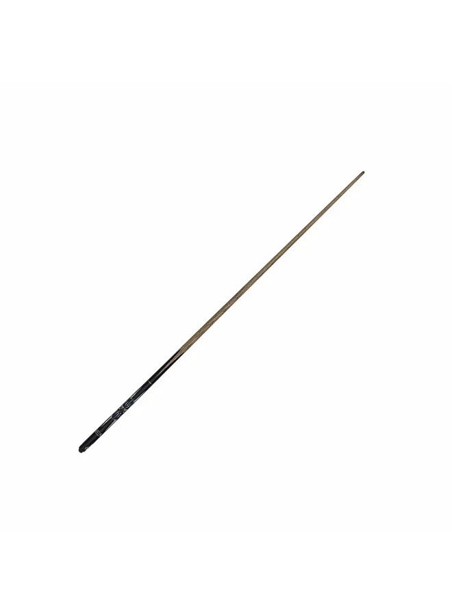 TA Sport Snooker Cue Two Piece Premium Wooden Stick with Precision Tip and Jointed Design for Snooker and Pool (Black, 145 cm) lrsoo