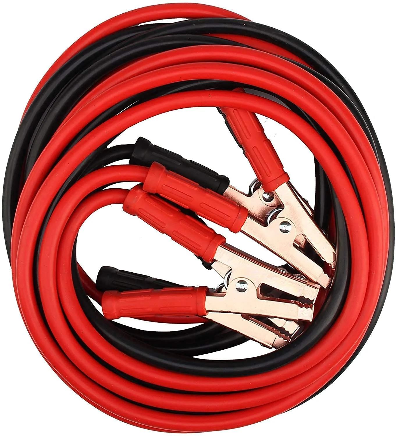 OXMEZA Heavy Duty Car Jumper Cables 1500 Amp Battery Booster Wire with Alligator Clamps for Emergency Engine Starting (4 Meters) gldpp