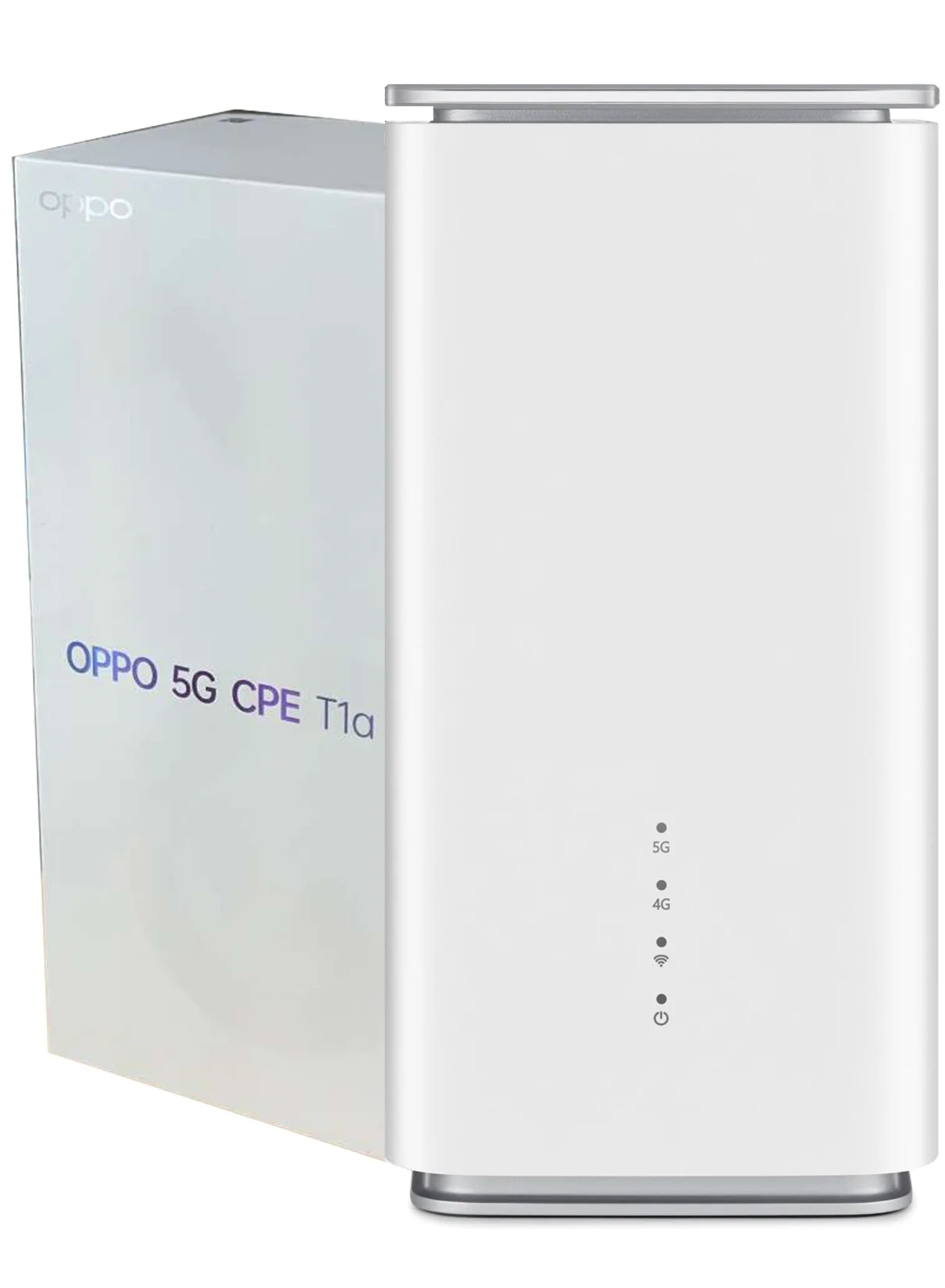 Premium 5G CPE WiFi 6 Router AX1800 LTE Cat20 Wireless Hotspot with SIM Slot (White, 32 Device Capacity) xrjsf