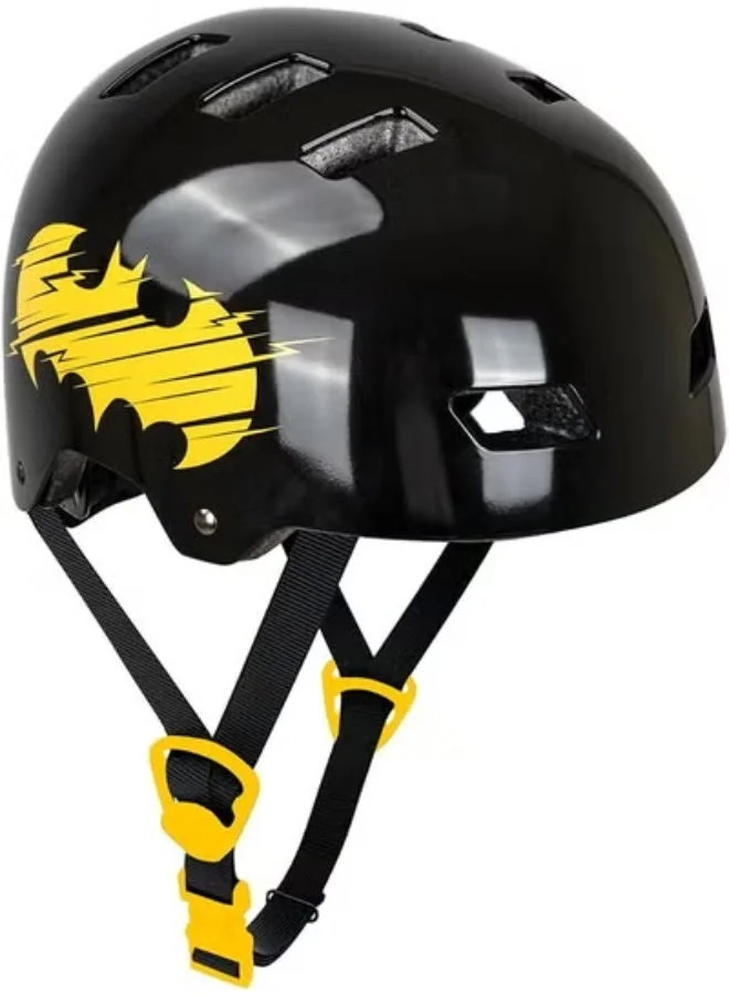 Spartan MultiSport Safety Helmet for Kids (Black, 51-54cm) Lightweight Adjustable Protective Gear for Cycling Skateboarding and Scootering x5jsv