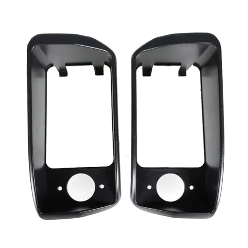 WFLNHB Headlight Bezels for Golf Cart DS 1993-Up Passenger and Driver Side (Black, Set of 2) ae3f7