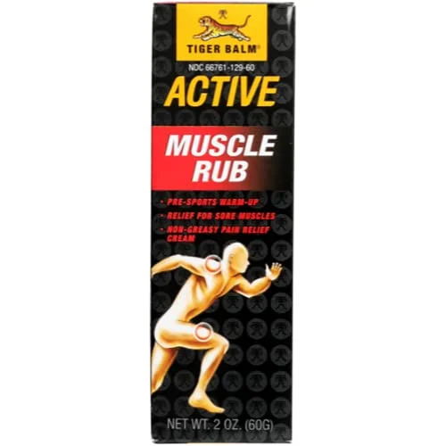 Premium Muscle Rub Soothing Topical Balm for Active Recovery (57 g) rb5gb