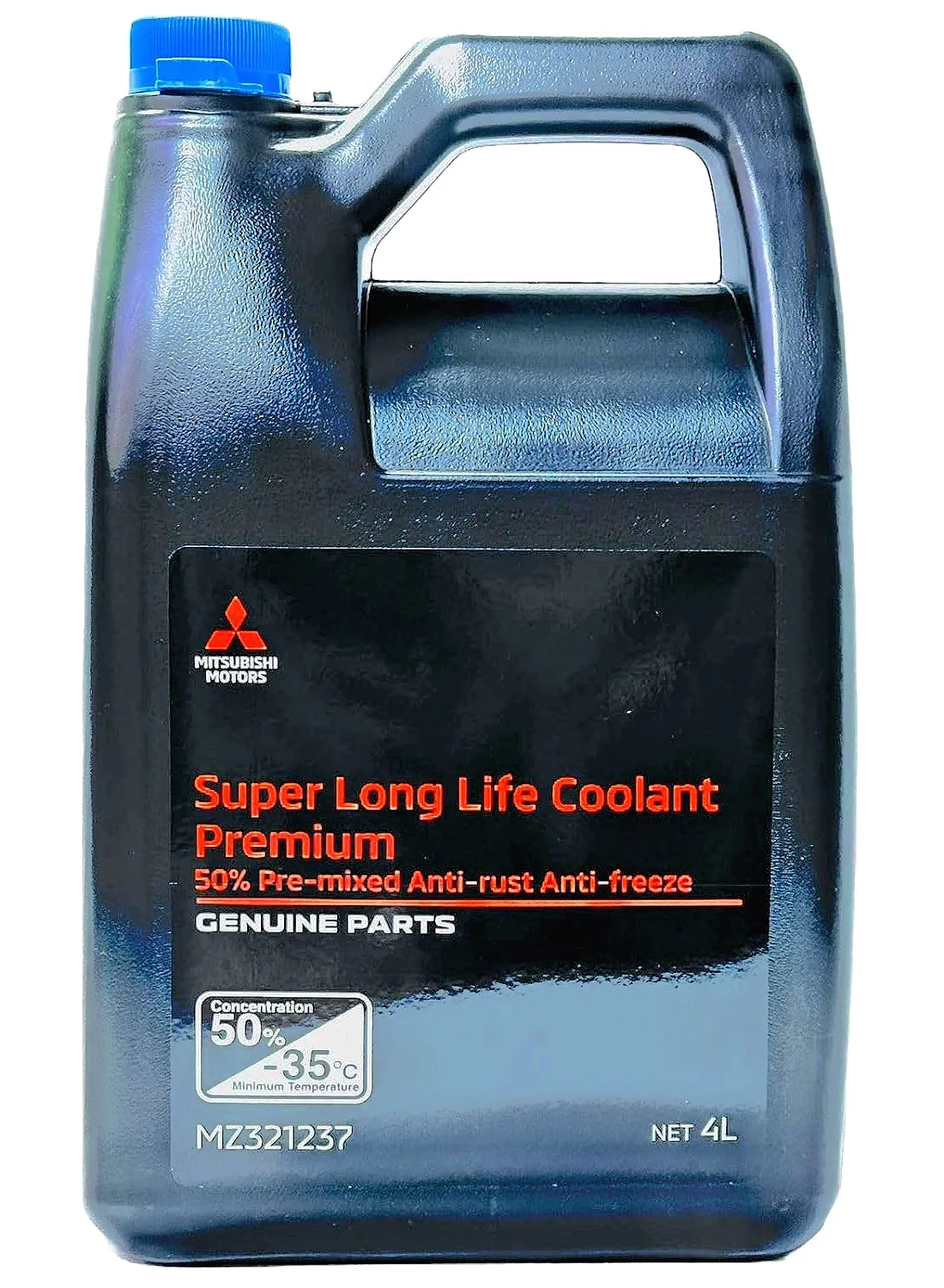 Premium Automotive Engine Coolant Long-Life Formula (Blue, 4L) 2csep