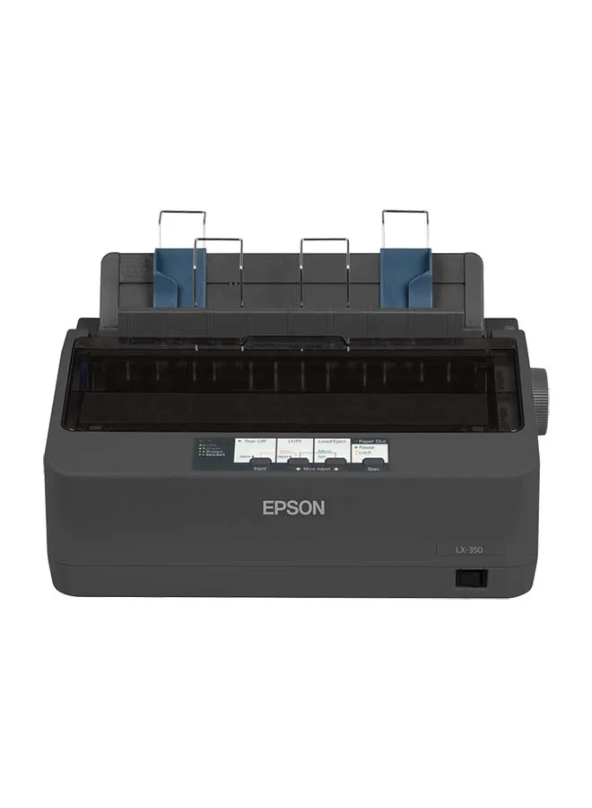 Premium Dot Matrix Printer High-Speed Impact Printing Device (Black, 9-Pin) zmru6