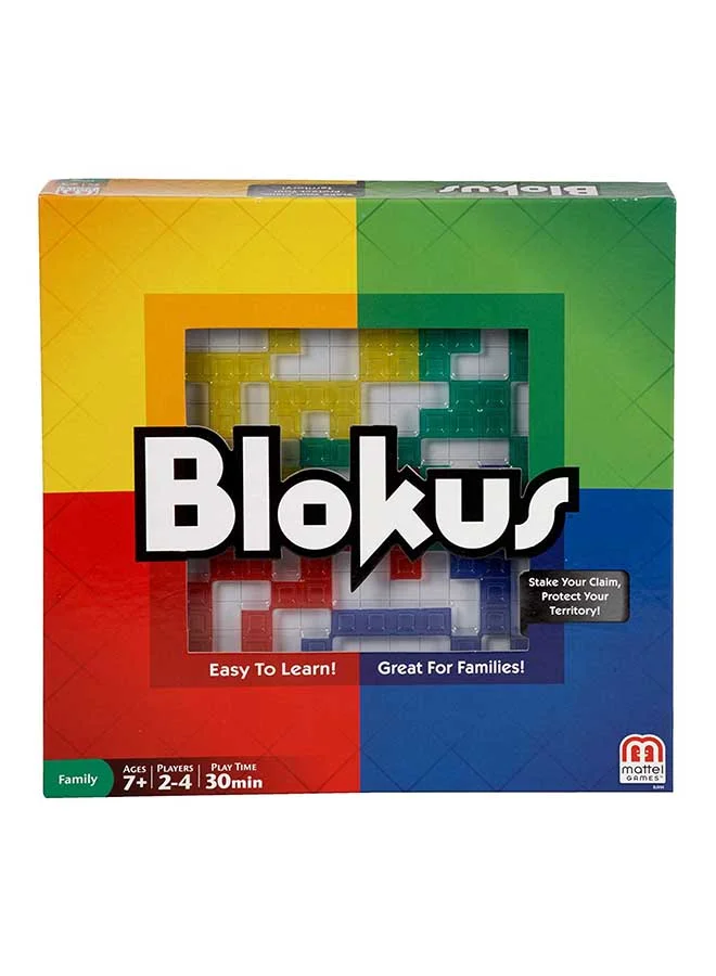 Strategy Board Game for Families and Kids, Premium Abstract Tile Placement Game with Colorblind Accessible Pieces (1 Pack) pevdc