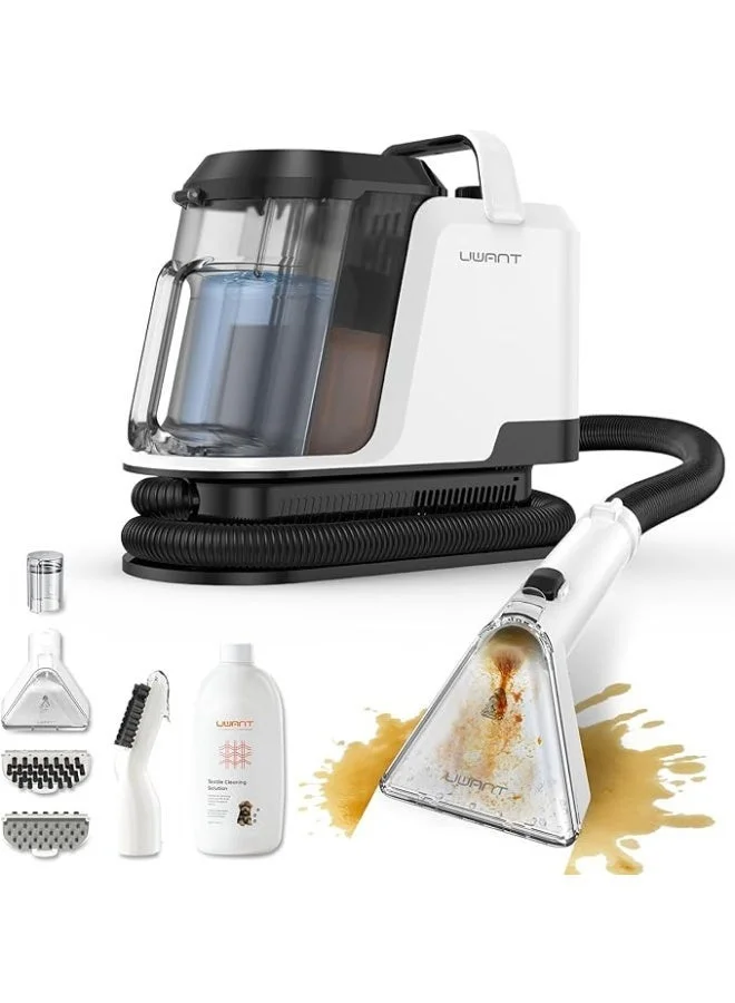 Portable Carpet and Upholstery Cleaner Machine 18000Pa High Suction for Sofa Car and Kitchen (800W) t4cs6