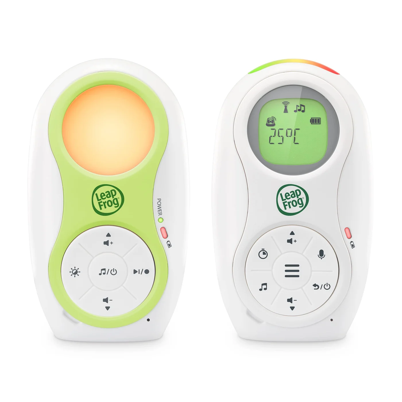 Premium Audio Baby Monitor with Night Light, Temperature Sensor, Two-Way Talk, and Lullabies (Long-Range DECT Connection) y6dlf