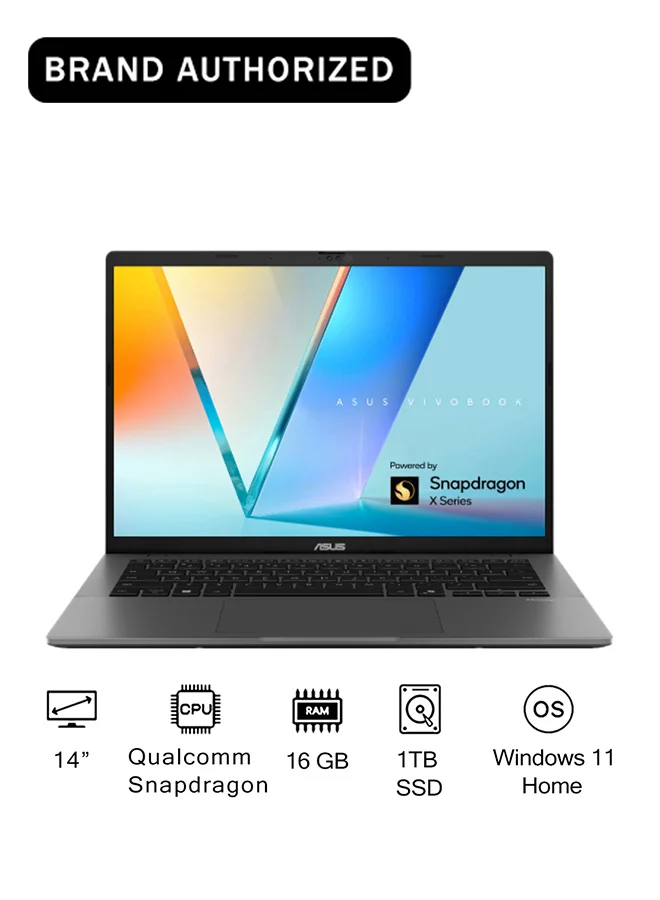 Premium 14-Inch Laptop Octa-Core Processor 16GB RAM 1TB SSD Windows 11 Home (Gray, 14-Inch) boqa7